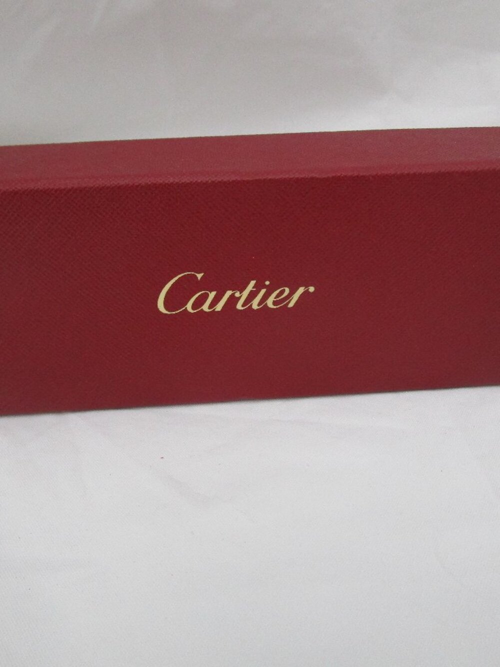 Cartier Box, Case and Papers, lens for Glasses (BOX ONLY For Cartier CT00190 Car